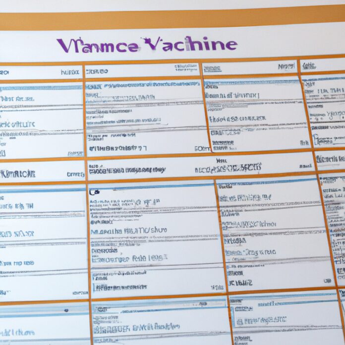 Vaccine Schedule for Children: A Comprehensive Guide to Immunization